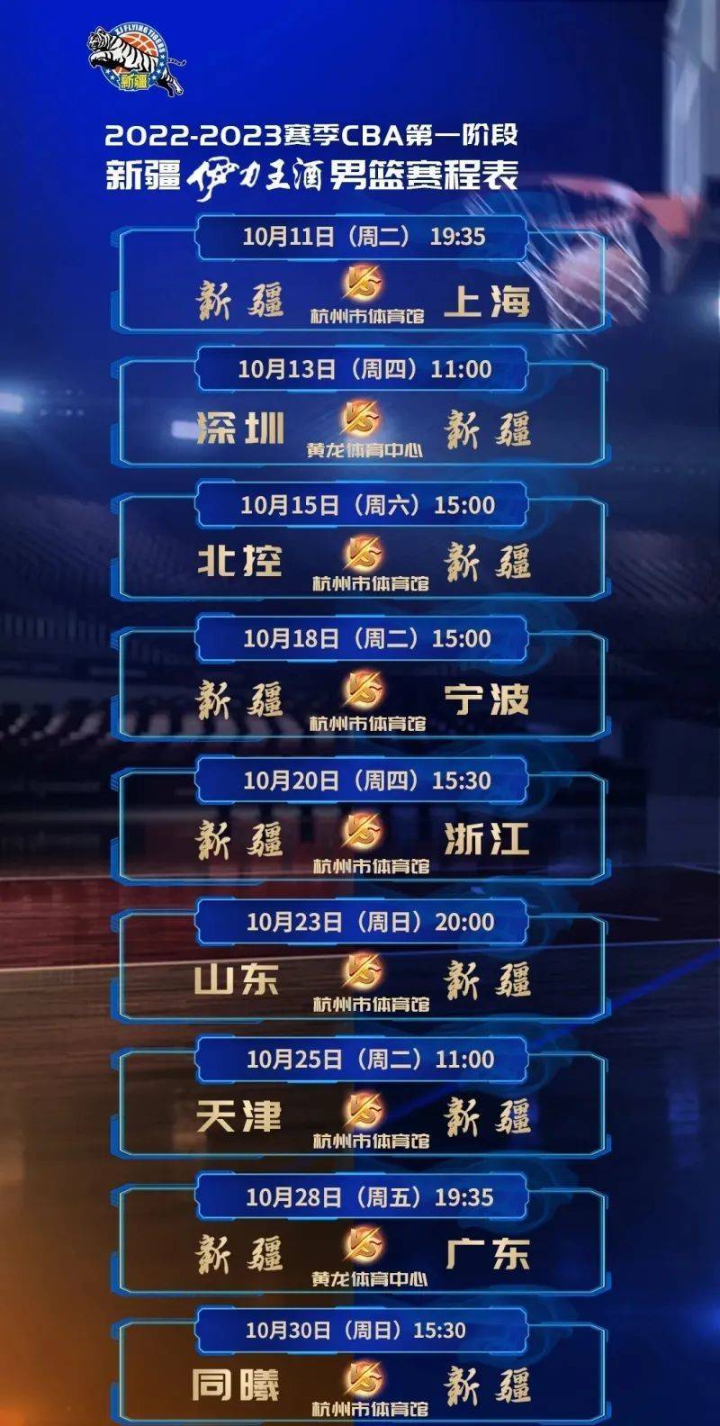 CBA今年第三阶段赛程全解析，篮球迷的狂欢时刻到了！