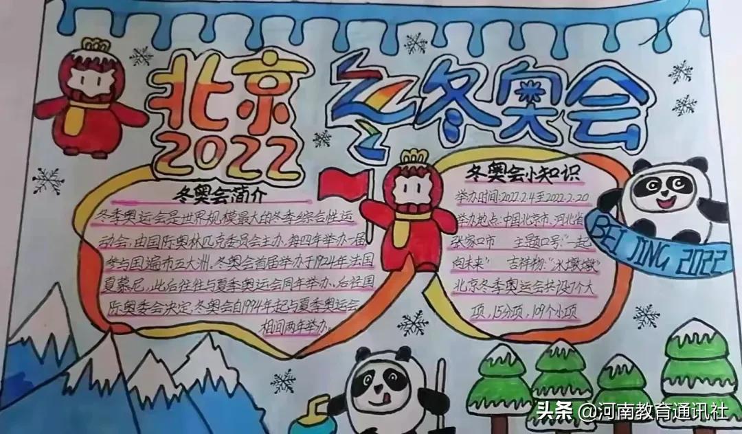 2026北京冬奥会手抄报内容怎么写？这份保姆级攻略请收好（附模板）