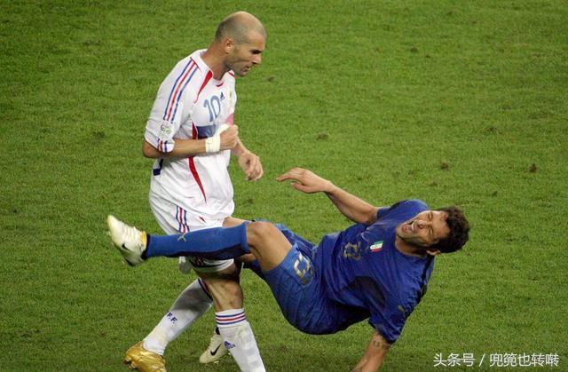 2006年世界杯冠亚军决赛，当齐达内的头顶向马特拉齐，柏林之夜的天才与魔鬼